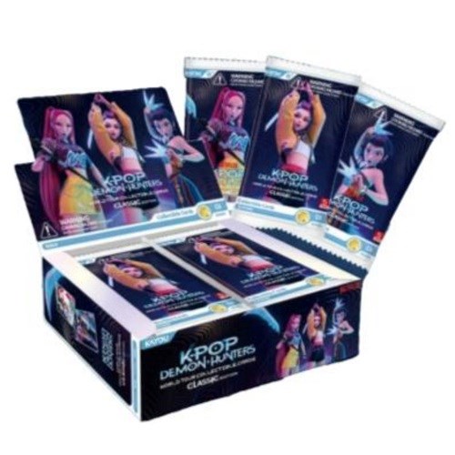 KEY-POP DEMON HUNTERS Carte Collezionabili (Classic Edition) – In bustina da 5 carte In Box da 20pz…x20…x24